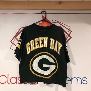 Vintage Pro Player Brand Green Bay Packers Single Stitch Short Sleeve Gr…